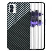 Husa pentru Nothing Phone (1), Techsuit, Carbonite FiberShell, Gri