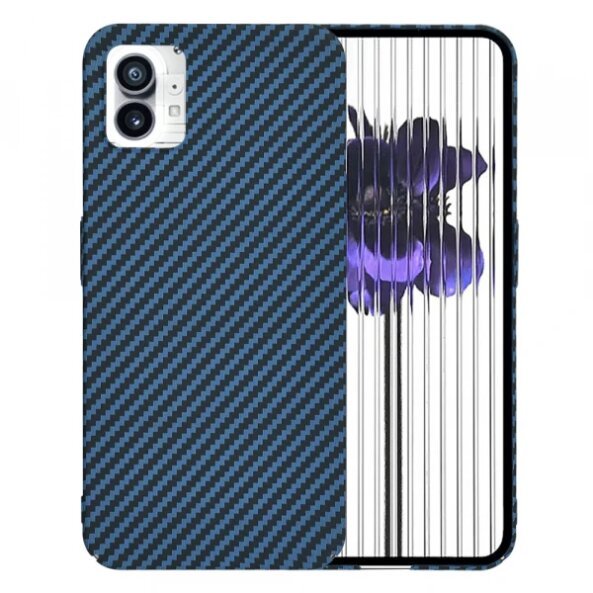 Husa pentru Nothing Phone (1), Techsuit, Carbonite FiberShell, Turcoaz