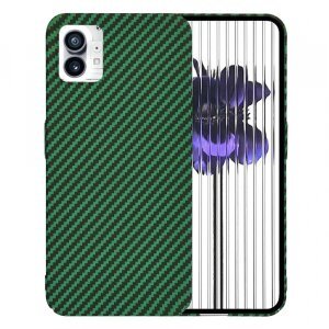 Husa pentru Nothing Phone (1), Techsuit, Carbonite FiberShell, Verde