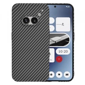 Husa pentru Nothing Phone (2a) Plus / Phone (2a), Techsuit, Carbonite FiberShell, Neagra