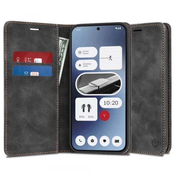 Husa pentru Nothing Phone (2a) Plus / Phone (2a), Techsuit, Confy, Neagra