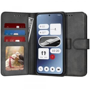 Husa pentru Nothing Phone (2a) Plus / Phone (2a), Techsuit, Diary Book, Neagra