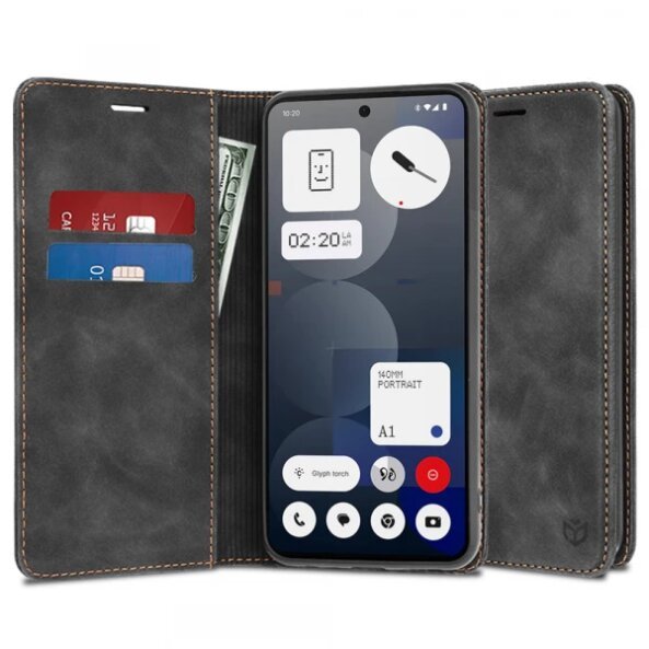 Husa pentru Nothing Phone (3a) Pro, Techsuit, Confy, Neagra