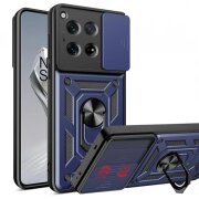 Husa pentru OnePlus 12, Techsuit, CamShield, Albastra