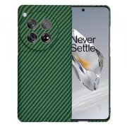 Husa pentru OnePlus 12, Techsuit, Carbonite FiberShell, Verde