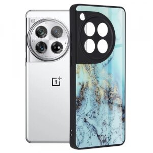 Husa pentru OnePlus 12, Techsuit, Glaze, Bleu