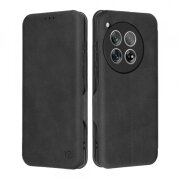 Husa pentru OnePlus 12, Techsuit, Safe Wallet Plus, Neagra