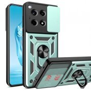 Husa pentru OnePlus 12R, Techsuit, CamShield, Verde