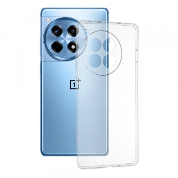 Husa pentru OnePlus 12R, Techsuit, Clear, Transparenta