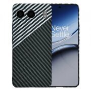 Husa pentru OnePlus Nord 4, Techsuit, Carbonite FiberShell, Gri