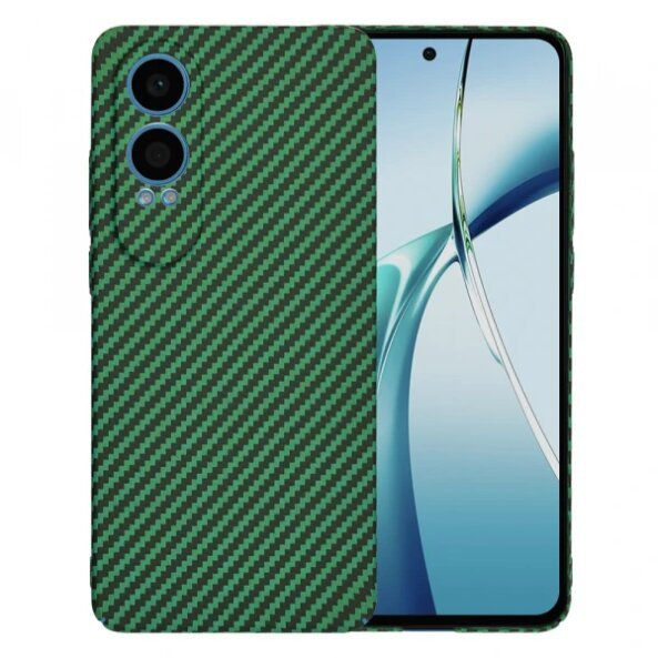 Husa pentru OnePlus Nord CE4 Lite, Techsuit, Carbonite FiberShell, Verde