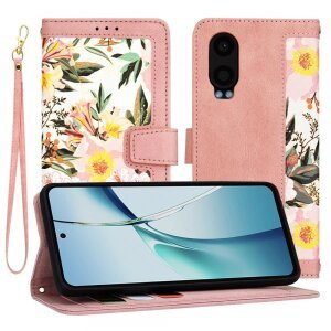Husa pentru OnePlus Nord CE4 Lite, Techsuit, FlipCraft, Roz