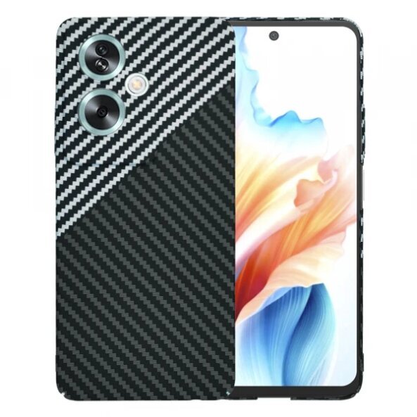 Husa pentru OnePlus Nord N30 SE / Oppo A79, Techsuit, Carbonite FiberShell, Gri