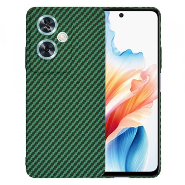 Husa pentru OnePlus Nord N30 SE / Oppo A79, Techsuit, Carbonite FiberShell, Verde