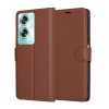 Husa pentru OnePlus Nord N30 SE / Oppo A79, Techsuit, Leather Folio, Maro