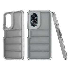 Husa pentru Oppo A58 4G, Techsuit, Wave Shield, Neagra