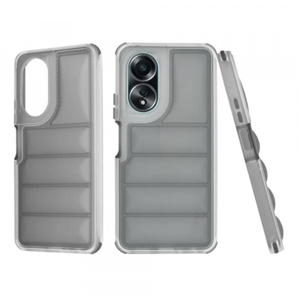 Husa pentru Oppo A58 4G, Techsuit, Wave Shield, Neagra