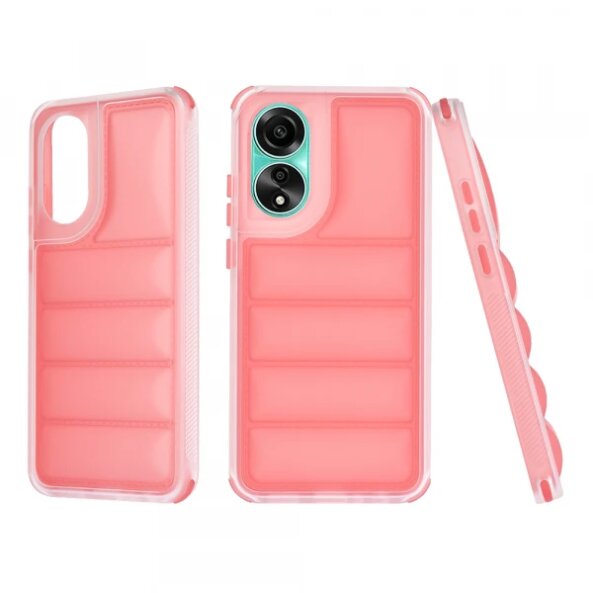 Husa pentru Oppo A78 4G, Techsuit, Wave Shield, Rosie