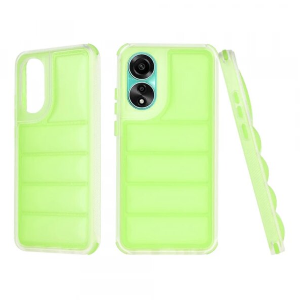 Husa pentru Oppo A78 4G, Techsuit, Wave Shield, Verde