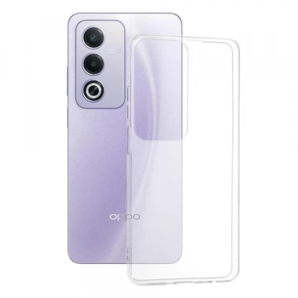 Husa pentru Oppo A80, Techsuit, Clear (Big Lens Hole), Transparenta
