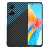 Husa pentru Oppo A98, Techsuit, Carbonite FiberShell, Bleu