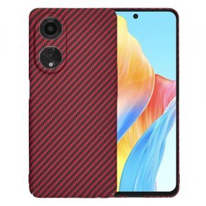 Husa pentru Oppo A98, Techsuit, Carbonite FiberShell, Rosie