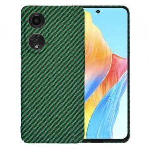 Husa pentru Oppo A98, Techsuit, Carbonite FiberShell, Verde