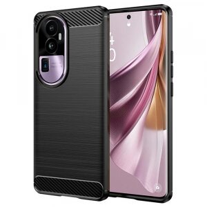 Husa pentru Oppo Reno10 Pro+, Techsuit, Carbon, Neagra