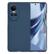 Husa pentru Oppo Reno10 / Reno10 Pro, Techsuit, Carbonite FiberShell, Turcoaz