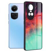 Husa pentru Oppo Reno10 / Reno10 Pro, Techsuit, Glaze, Turcoaz