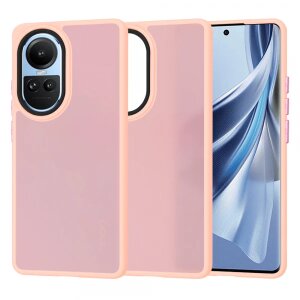 Husa pentru Oppo Reno10 / Reno10 Pro, Techsuit, HaloFrost, Roz