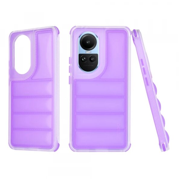 Husa pentru Oppo Reno10 / Reno10 Pro, Techsuit, Wave Shield, Mov