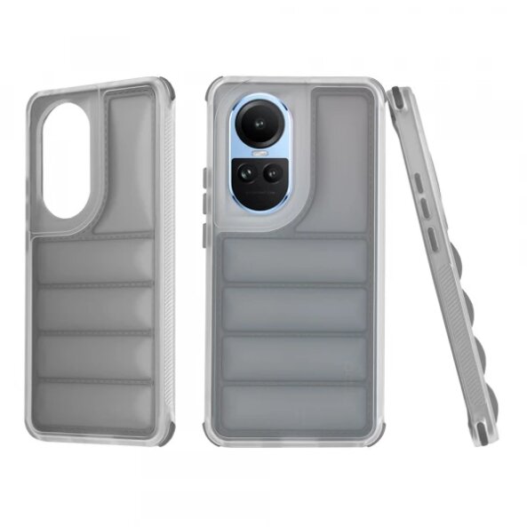 Husa pentru Oppo Reno10 / Reno10 Pro, Techsuit, Wave Shield, Neagra