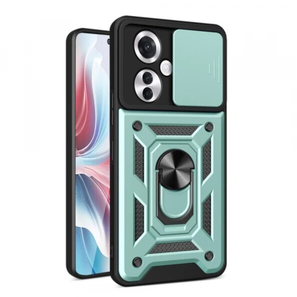 Husa pentru Oppo Reno11 F, Techsuit, CamShield, Verde