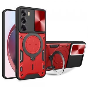 Husa pentru Oppo Reno12 Pro, Techsuit, CamGuard Pro, Rosie