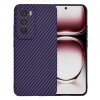 Husa pentru Oppo Reno12 Pro, Techsuit, Carbonite FiberShell, Mov