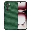 Husa pentru Oppo Reno12 Pro, Techsuit, Carbonite FiberShell, Verde