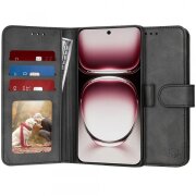 Husa pentru Oppo Reno12 Pro, Techsuit, Diary Book, Neagra