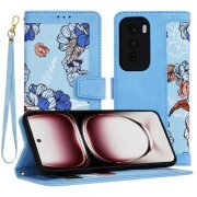 Husa pentru Oppo Reno12 Pro, Techsuit, FlipCraft, Bleu