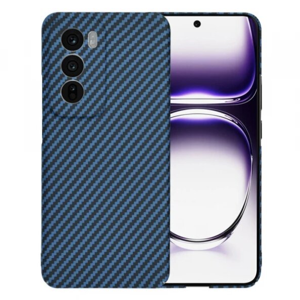 Husa pentru Oppo Reno12, Techsuit, Carbonite FiberShell, Turcoaz