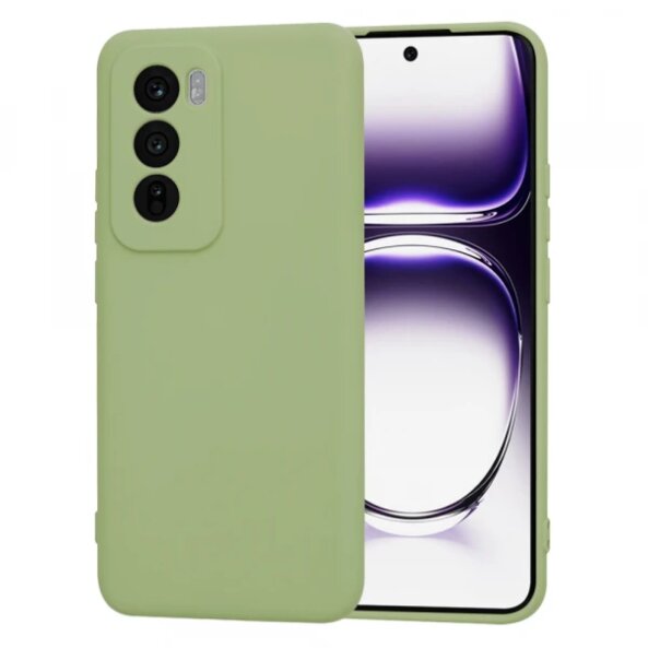 Husa pentru Oppo Reno12, Techsuit, SoftFlex, Verde Deschis