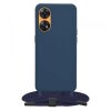 Husa pentru Oppo Reno8 T, Techsuit, Crossbody Lanyard, Albastra