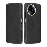 Husa pentru Realme 11 5G, Techsuit, Safe Wallet Plus, Neagra