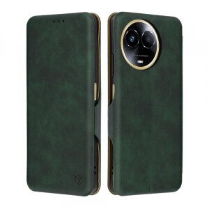Husa pentru Realme 11 5G, Techsuit, Safe Wallet Plus, Verde