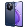 Husa pentru Realme 12, Techsuit, Carbon, Albastra