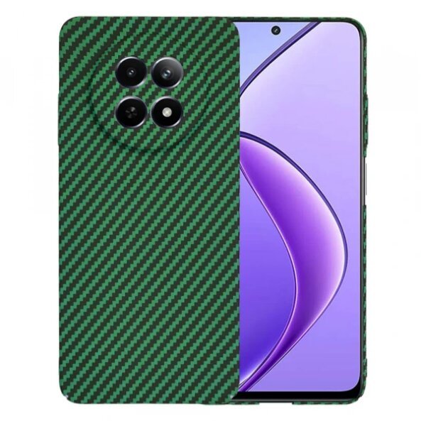 Husa pentru Realme 12x / 12, Techsuit, Carbonite FiberShell, Verde