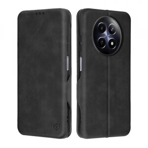 Husa pentru Realme 12x / 12, Techsuit, Safe Wallet Plus, Neagra
