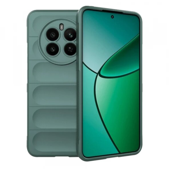 Husa pentru Realme 13 4G / 12 4G / 12+, Techsuit, Magic Shield, Verde