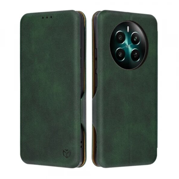 Husa pentru Realme 13 4G / 12 4G / 12+, Techsuit, Safe Wallet Plus, Verde