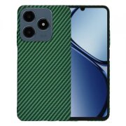 Husa pentru Realme C63 / C61, Techsuit, Carbonite FiberShell, Verde